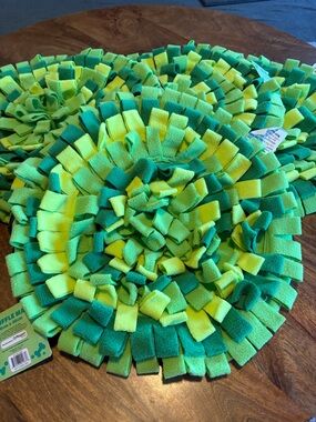 Pet Snuffle Mat Slow Feeder For Dogs Cats, For Enrichment, Mental Stimulation